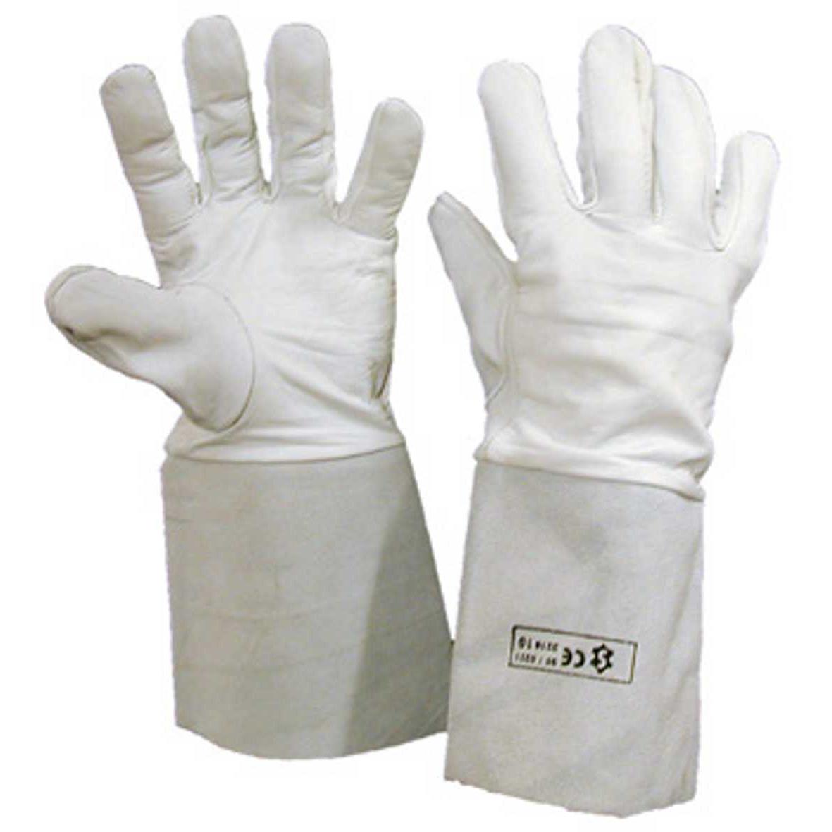 Gant ARGON fleur d'agneau, manchette 15 cm