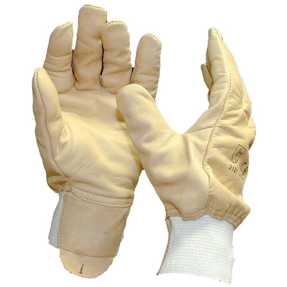 Gant fleur bovin hydro, poignet tricot et PA