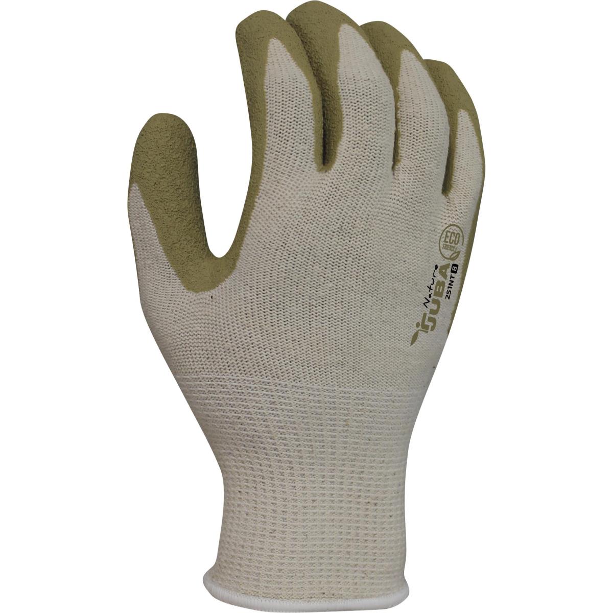 Gant Ecoresponsable polyester/coiton  recyclé  H251NT enduction paume latex