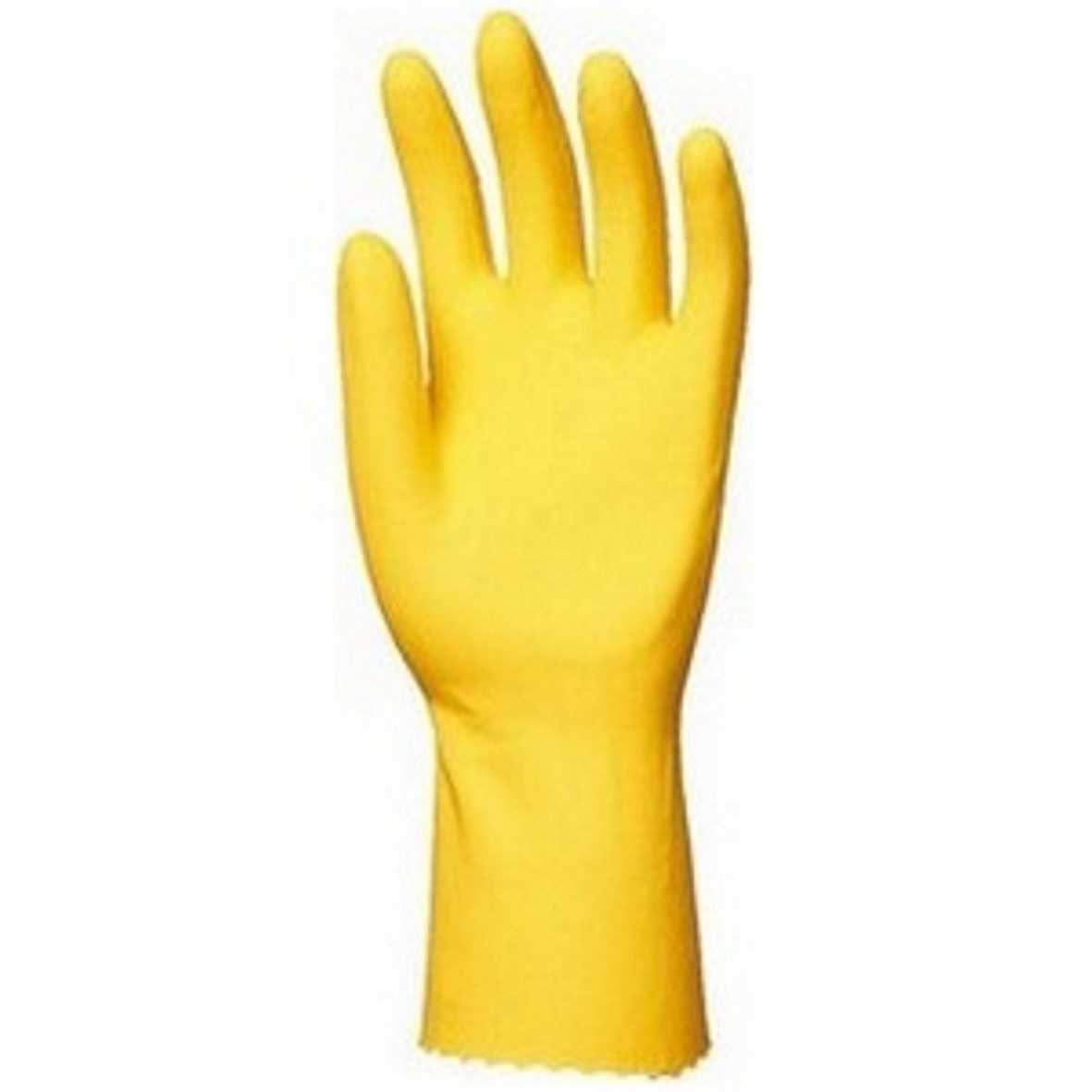 Gant MENAGE en latex flocké, lg. 30cm EN388 - EN374-1 et 2