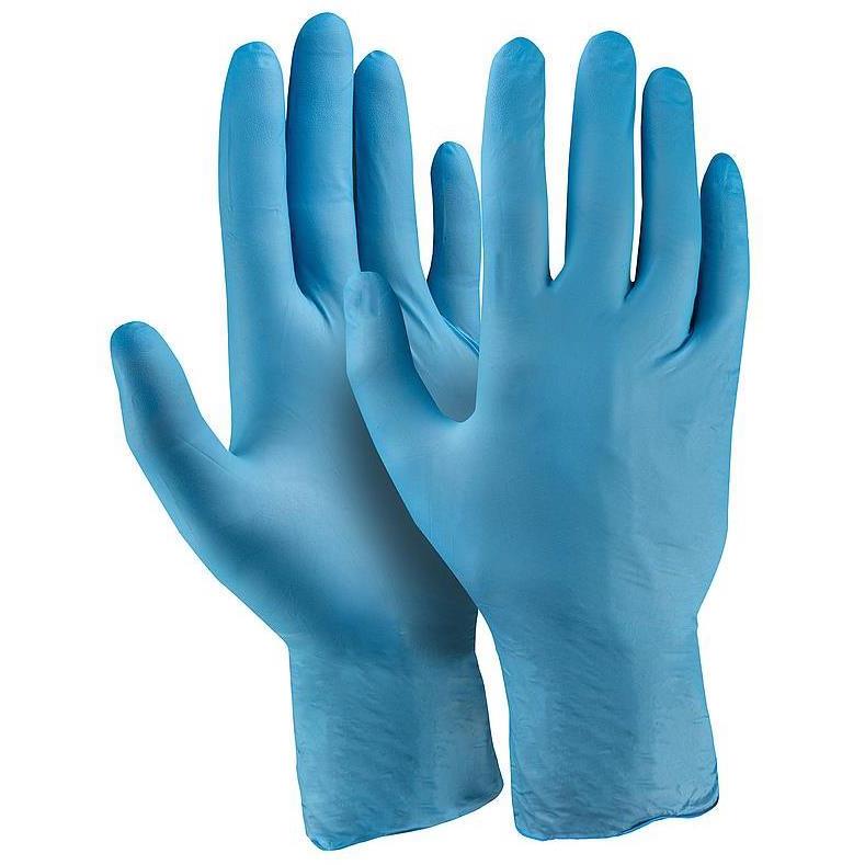 Boite de 100 gants nitrile jetable non poudré