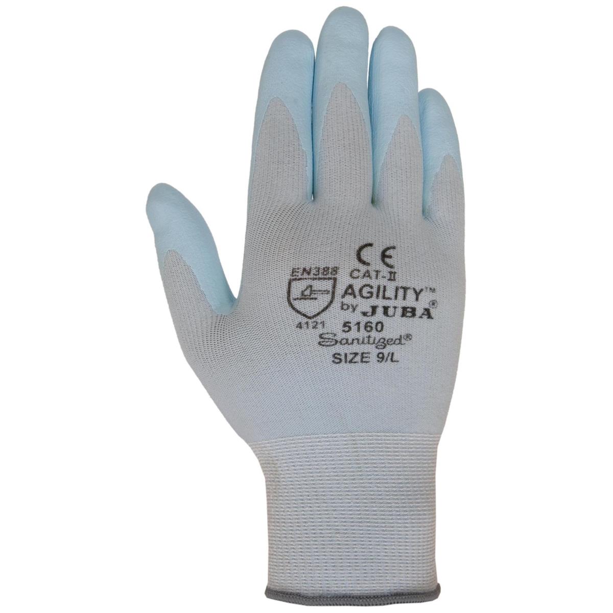 Gant nylon 5160 aéré paume enduite de Nitrile AGILITY