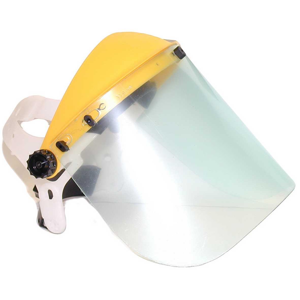 Ecran relevable en polycarbonate avec serre tête