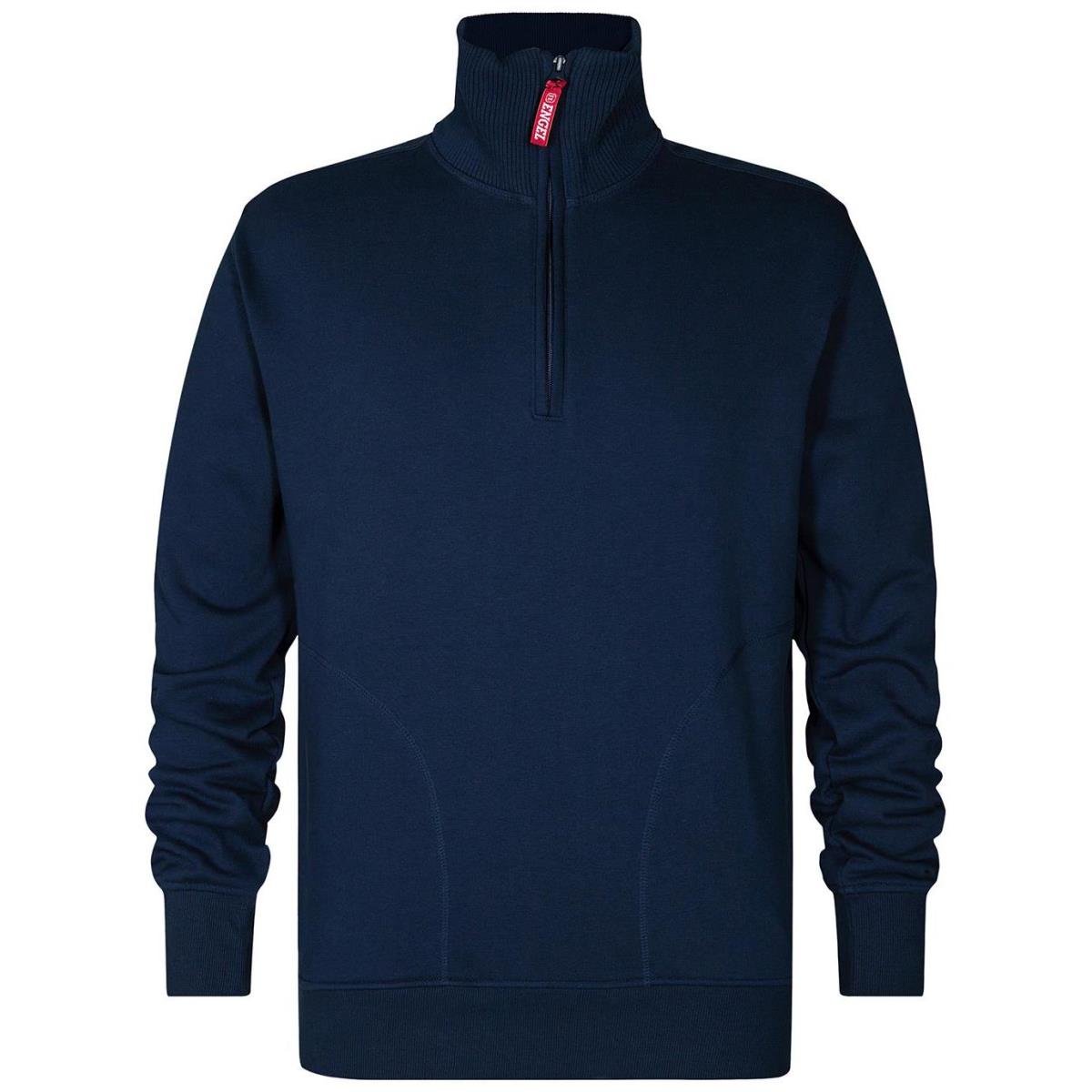 Sweat col zippé en molleton ENGEL