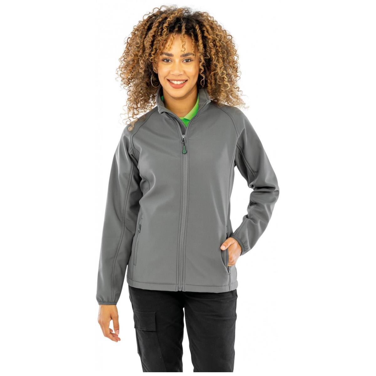 Veste Softshell Femme RESULT R901F Ecoresponsable  polyester recyclé