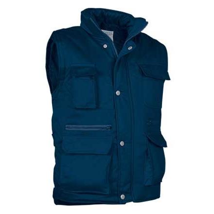 Gilet hiver MULTIPOCHE , polycoton matelassé