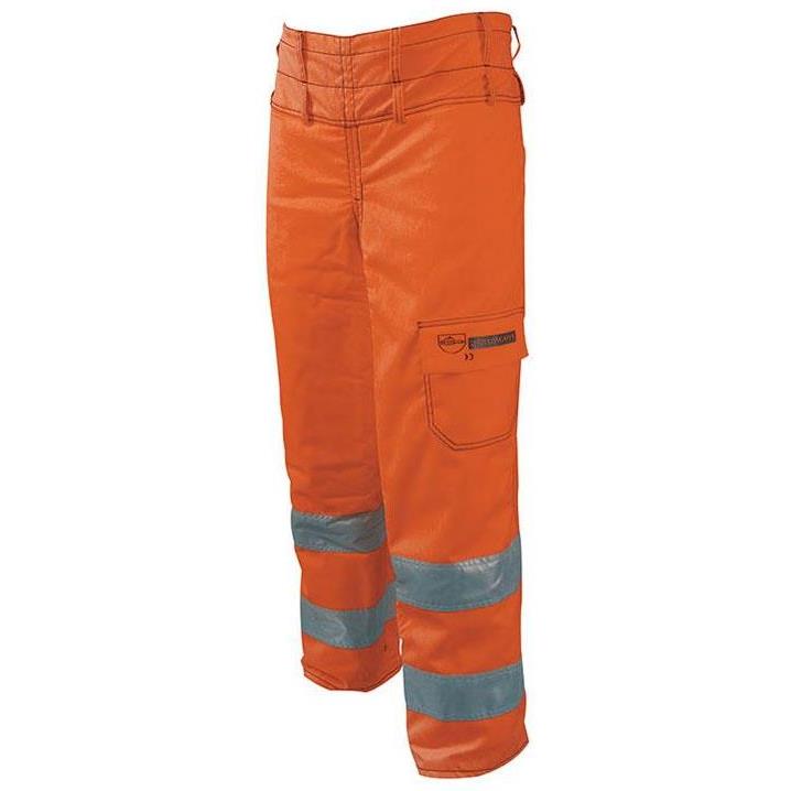 Jambière de bucheronnage haute visibilité ELNE Type A Classe 1