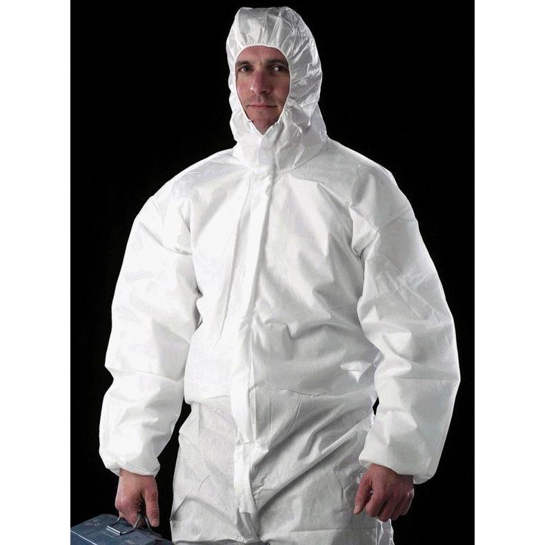 Combinaison capuche SMS catégorie 3 type 5 et 6  EN1149, EN1073