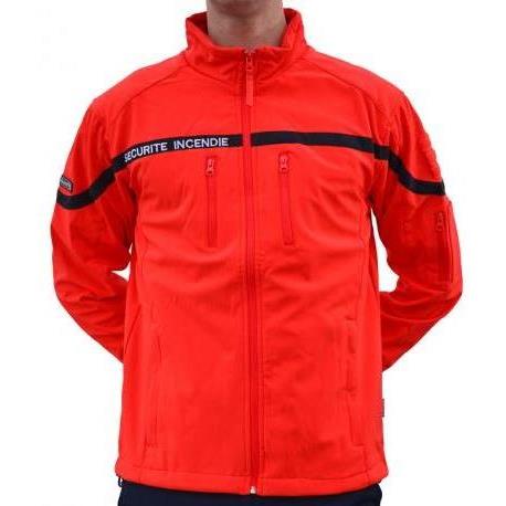 Blouson Softshell SECURITE INCENDIE