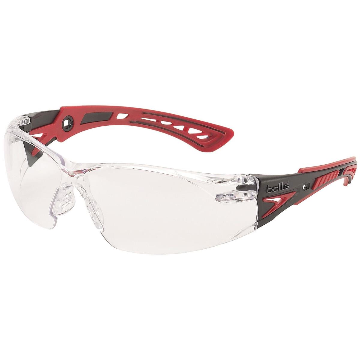 Lunettes Ecoresponsable  BOLLE RUSH+2.0  monture rouge/noir Ecoresponsable
