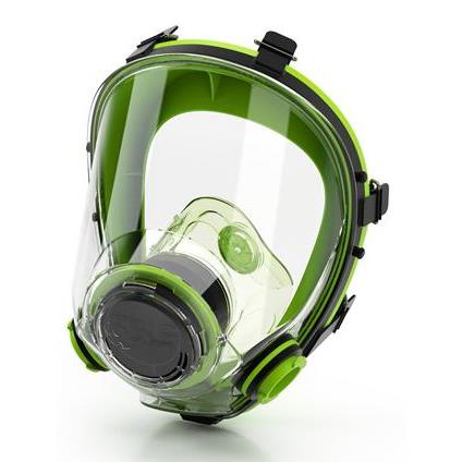 Masque panoramique BLS 5700, système bi-filtres de la  serie 200, joint silicone