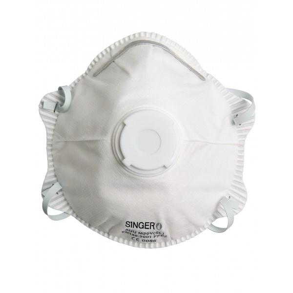 Boite de 10 masques standard FFP2 NR D à valve