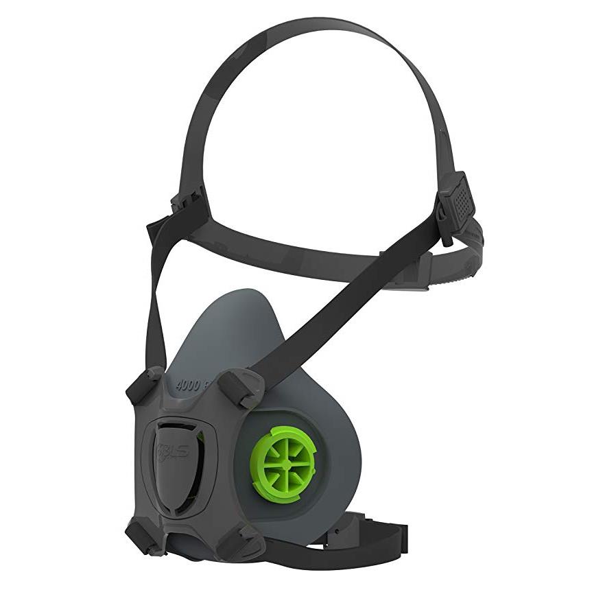 Demi-masque BLS 4000R réutilisable caoutchouc thermoplast pour filtres serie 200