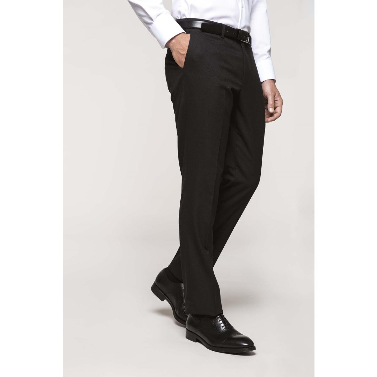 Pantalon de costume Homme 64% polyester / 34% viscose K730 Kariban