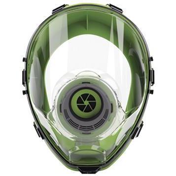 Masque panoramique BLS 5400,  pour cartouches universelles, joint facial silicon