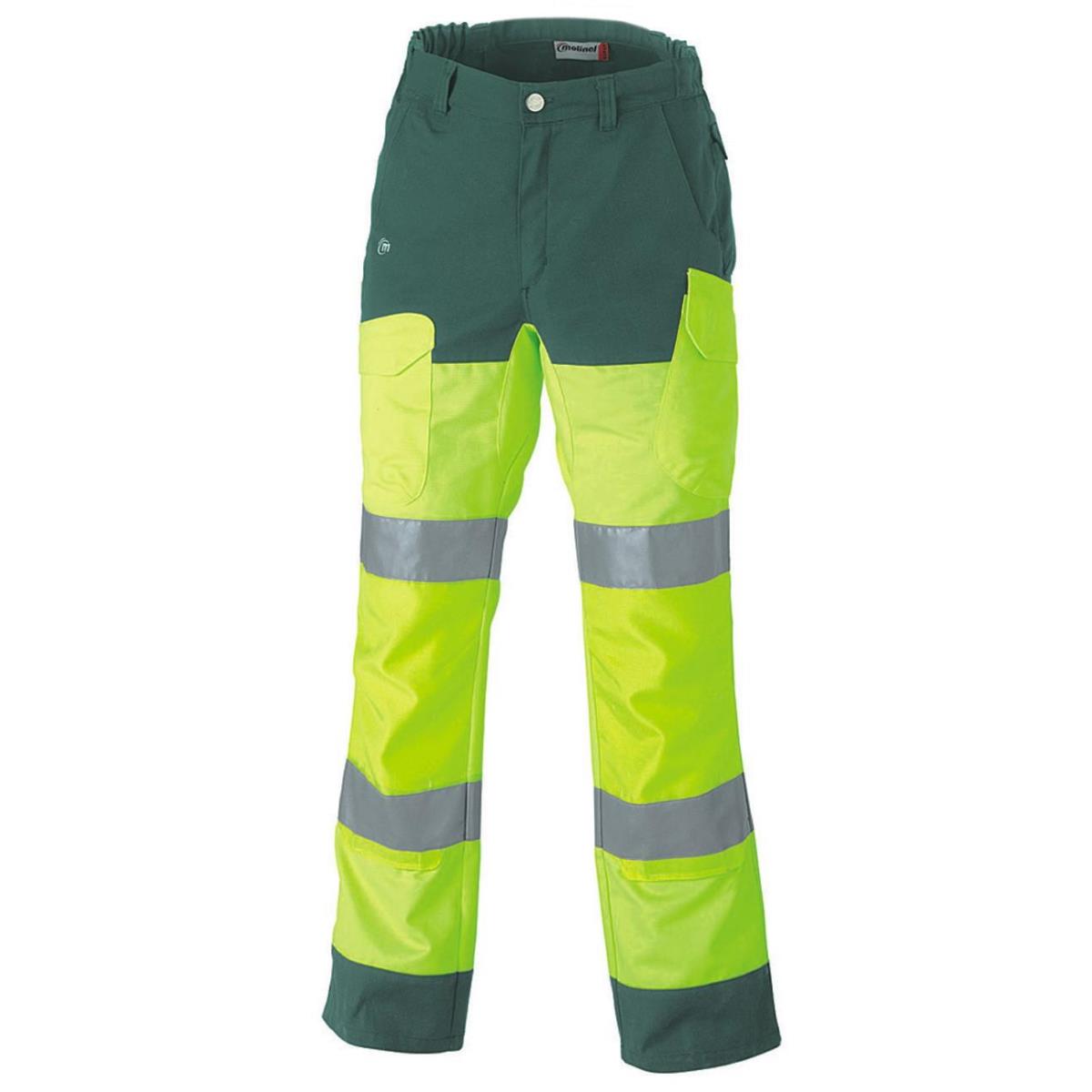 Pantalon haute visibilite LUKLIGHTHYGROVET  EN471 classe 2 + EN14404