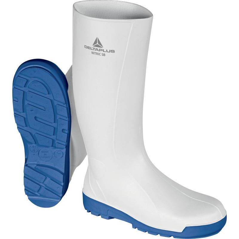 Bottes blanches  alimentaires de sécurité NITRIC EN20345 SRC