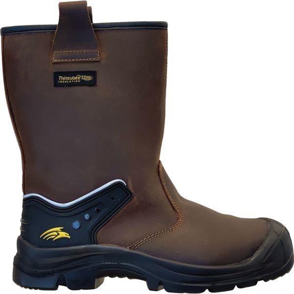 Botte de sécurité RIGGER S3 SRC CI doublure isothermique Thinsulate