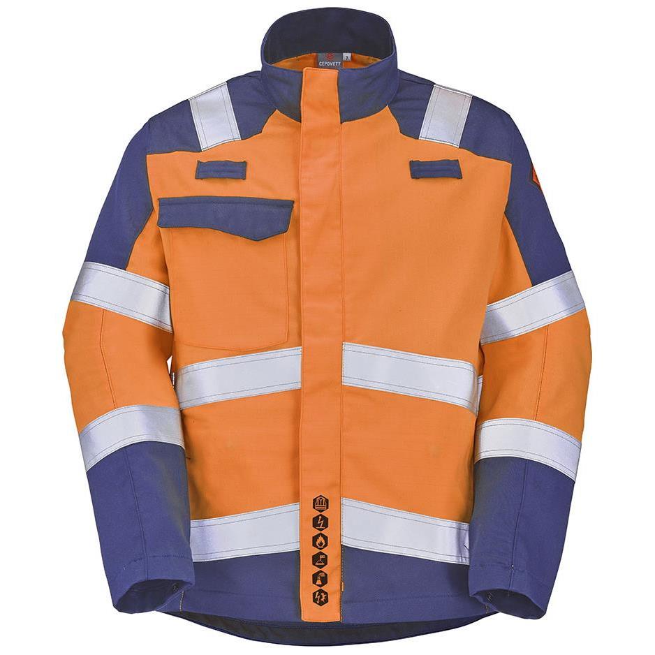 Blouson MULTIRISQUE ATEX HV bicolore BLANCAS 260 Gr/m²