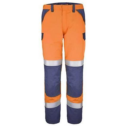 Pantalon MULTIRISQUES ATEX bicolore haute-visibilité ESCORIAL  300g/m²