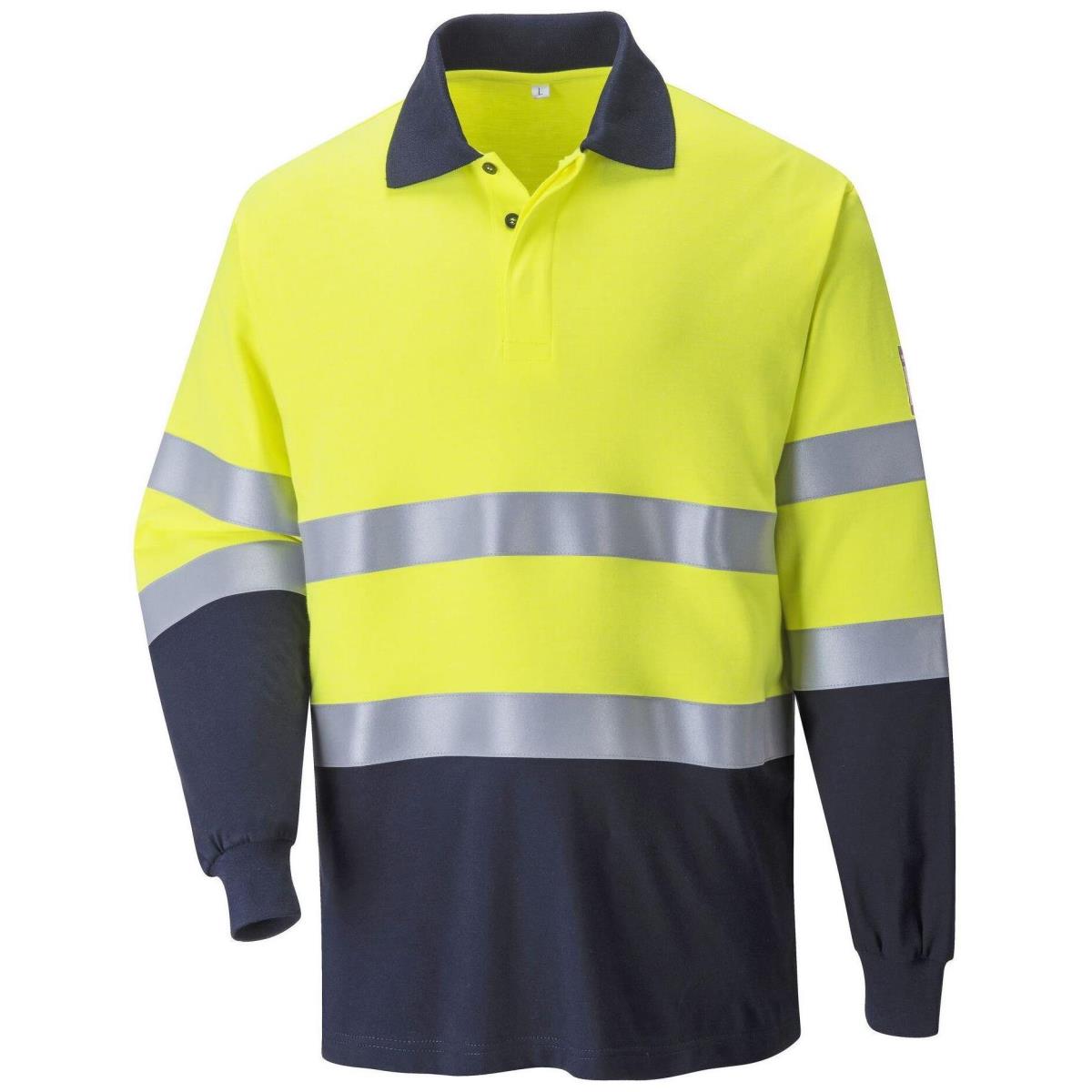 Polo bicolore FR74 ANTISTATIQUE
