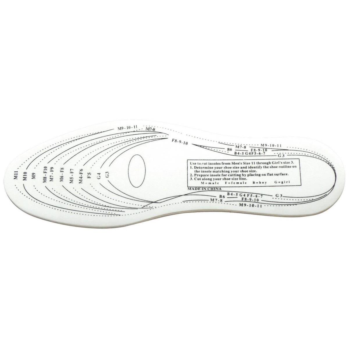 Semelle intérieure à mémoire de forme FC87