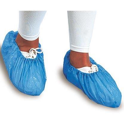 Sachet de 100 surchaussures polyéthylène bleu