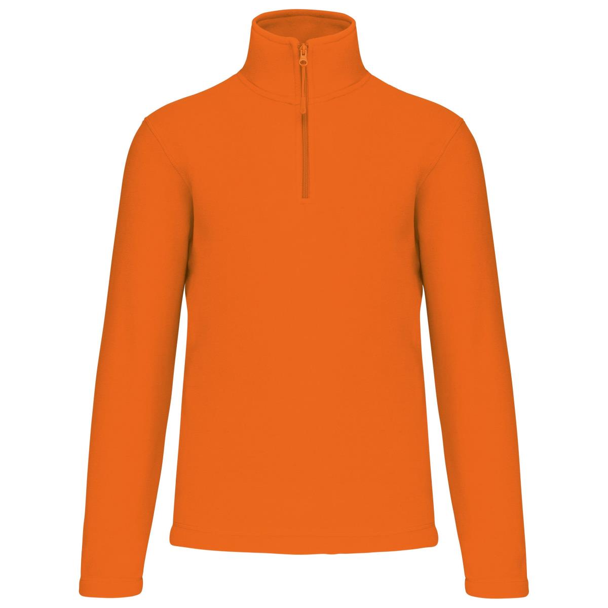 Sweatshirt ENZO micropolaire col zippé