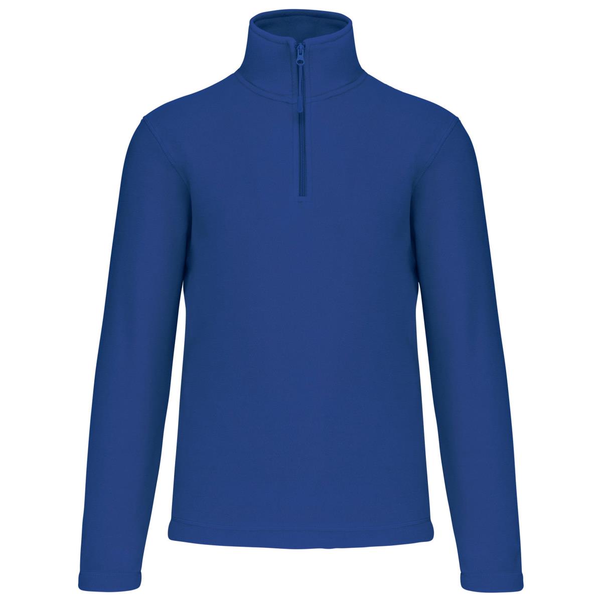 Sweatshirt ENZO micropolaire col zippé