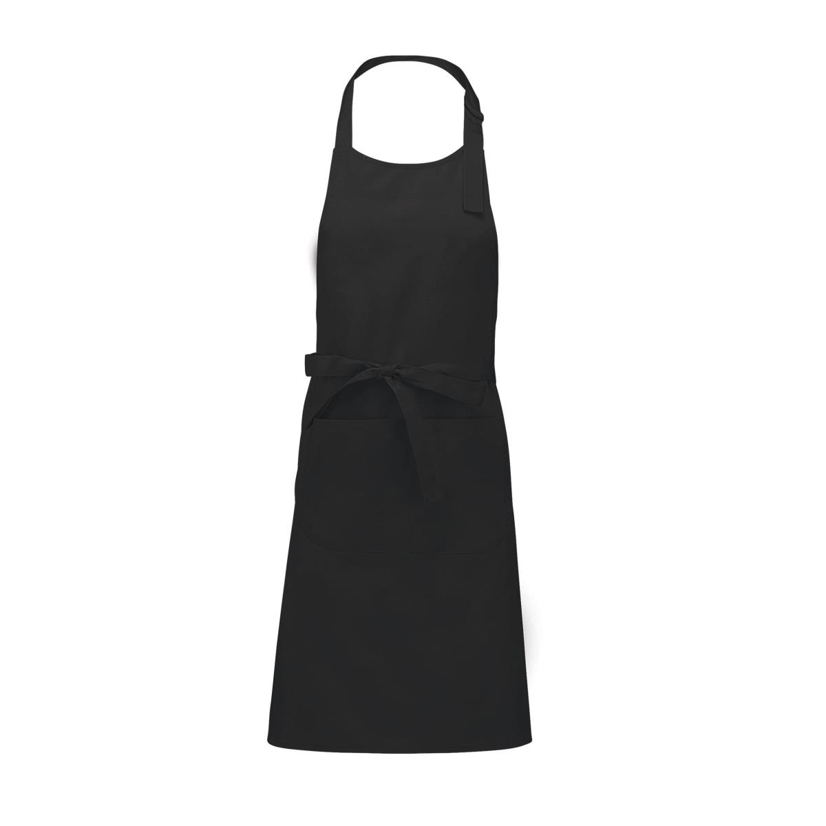 Tablier à bavette coton couleur