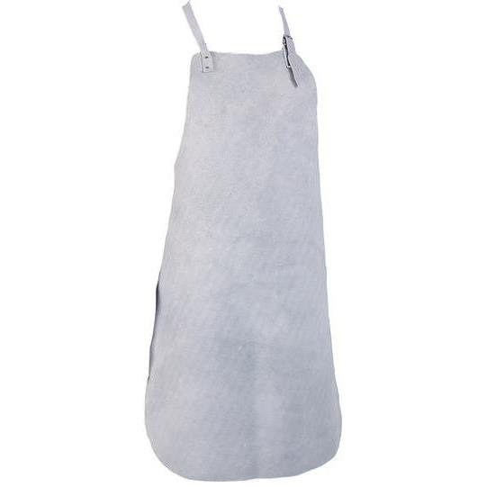 Tablier SOUDEUR à bavette en cuir croûte 90/70