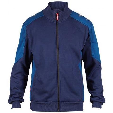 Sweat cardigan de travail GALAXY en pc 320g/m² intérieur polaire