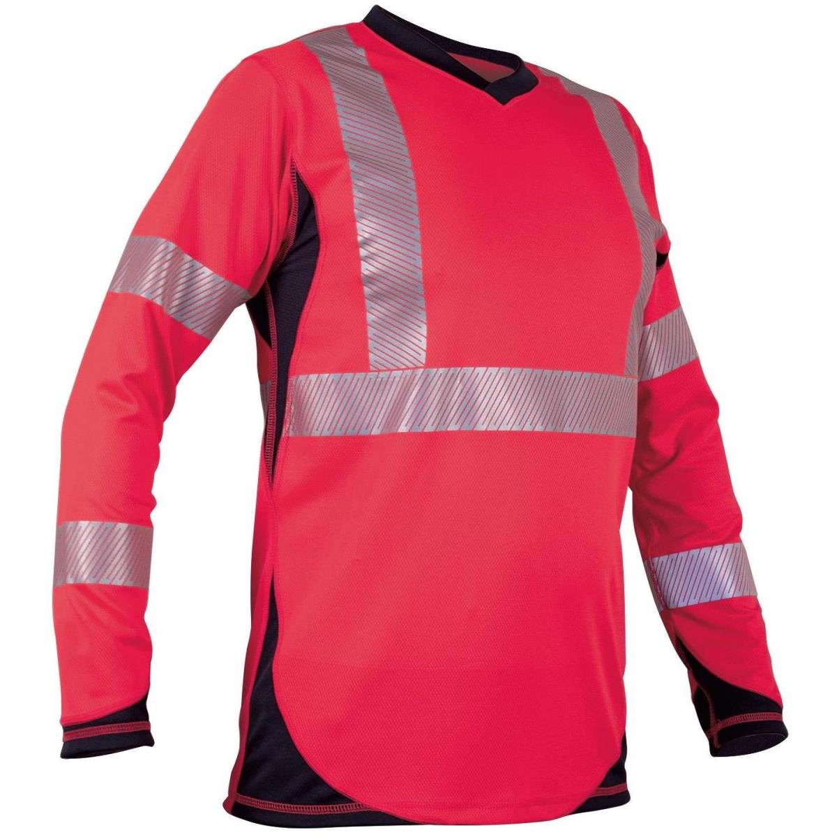 Teeshirt HV FUTUNA manche longue EN20471 classe 2 EN ISO 13758-2 Ecoresponsable