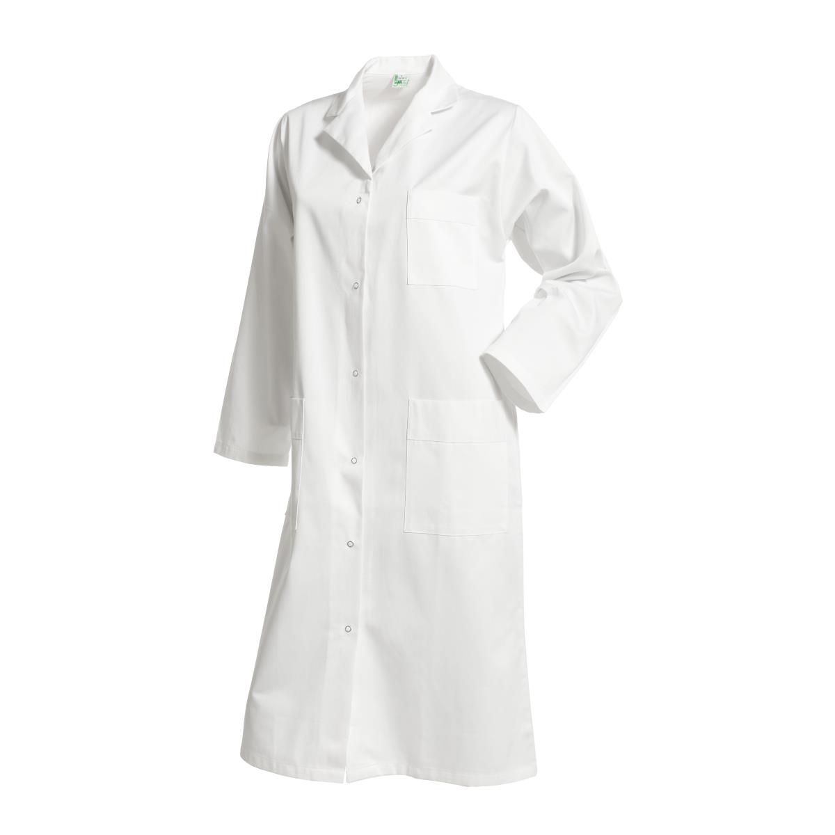 Blouse femme CHEMISIER en 100% coton blanc