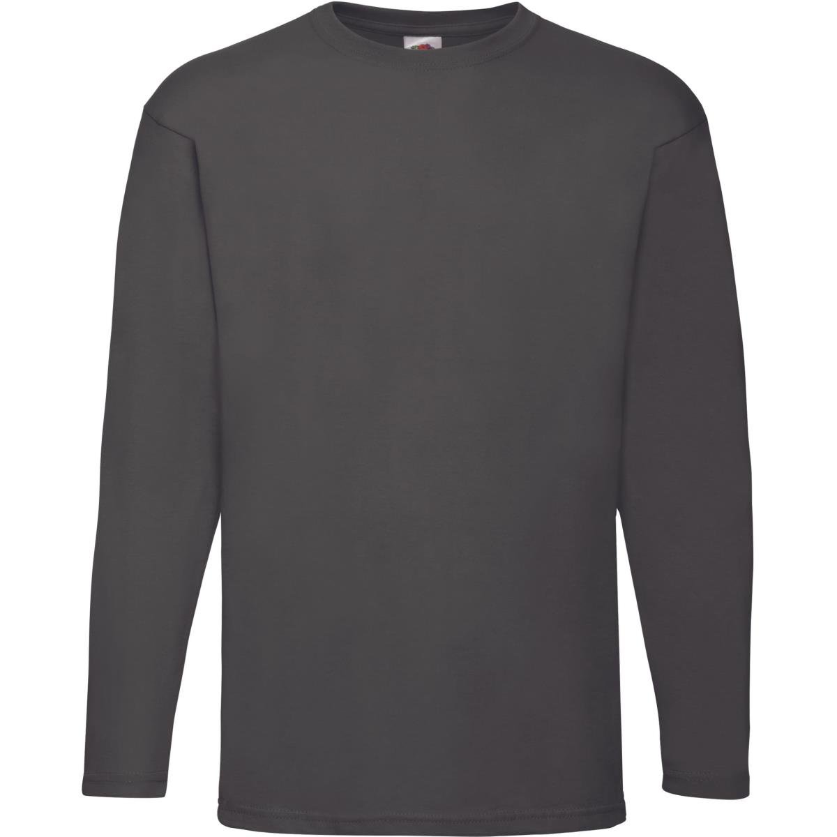 Tee-shirt SC201  manches longues longues col rond  VALUE WEIGHT 165gr