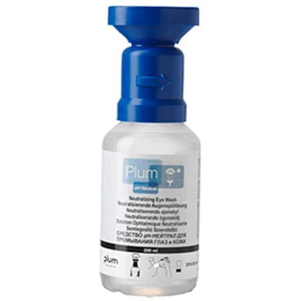 Lave-yeux PLUM Ph Neutral stérile 200ml pour décontamination