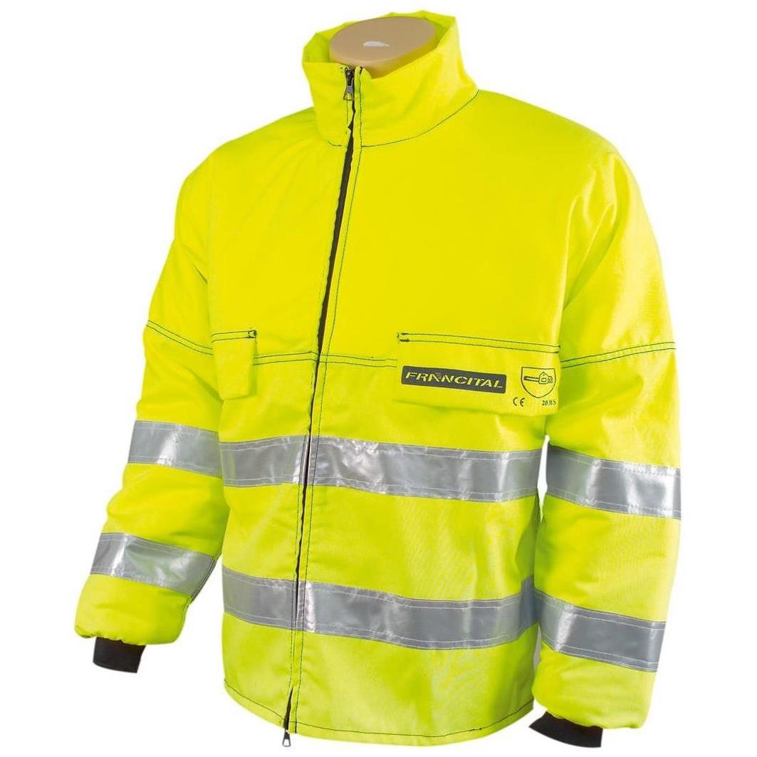 Veste bûcheron Haute Visibilité EN471 classe 2 et EN 11393-2 Classe 1