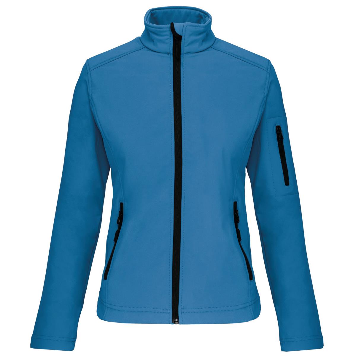 Veste SOFTSHELL femme K400 95% polyester et 5% elasthanne