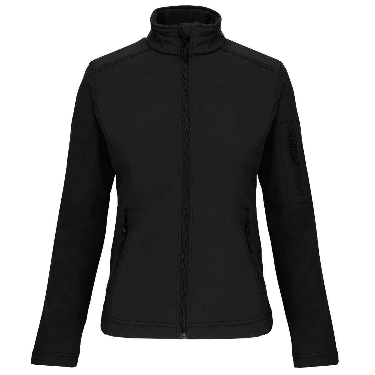 Veste SOFTSHELL femme K400 95% polyester et 5% elasthanne