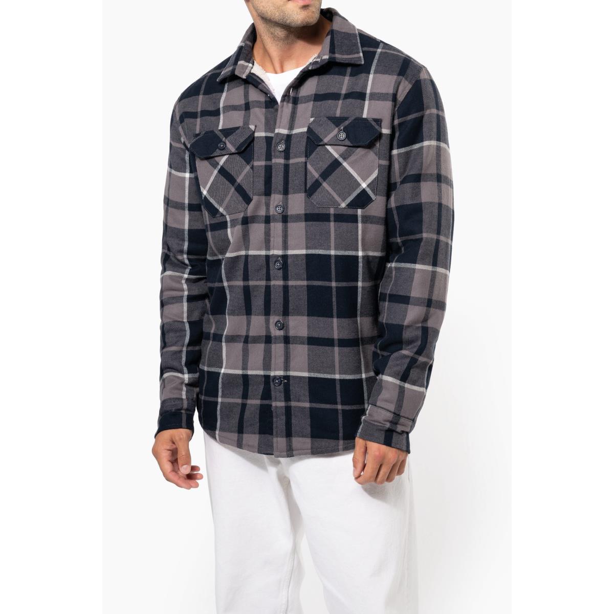 Surchemise à carreaux K579 doubléé SHERPA