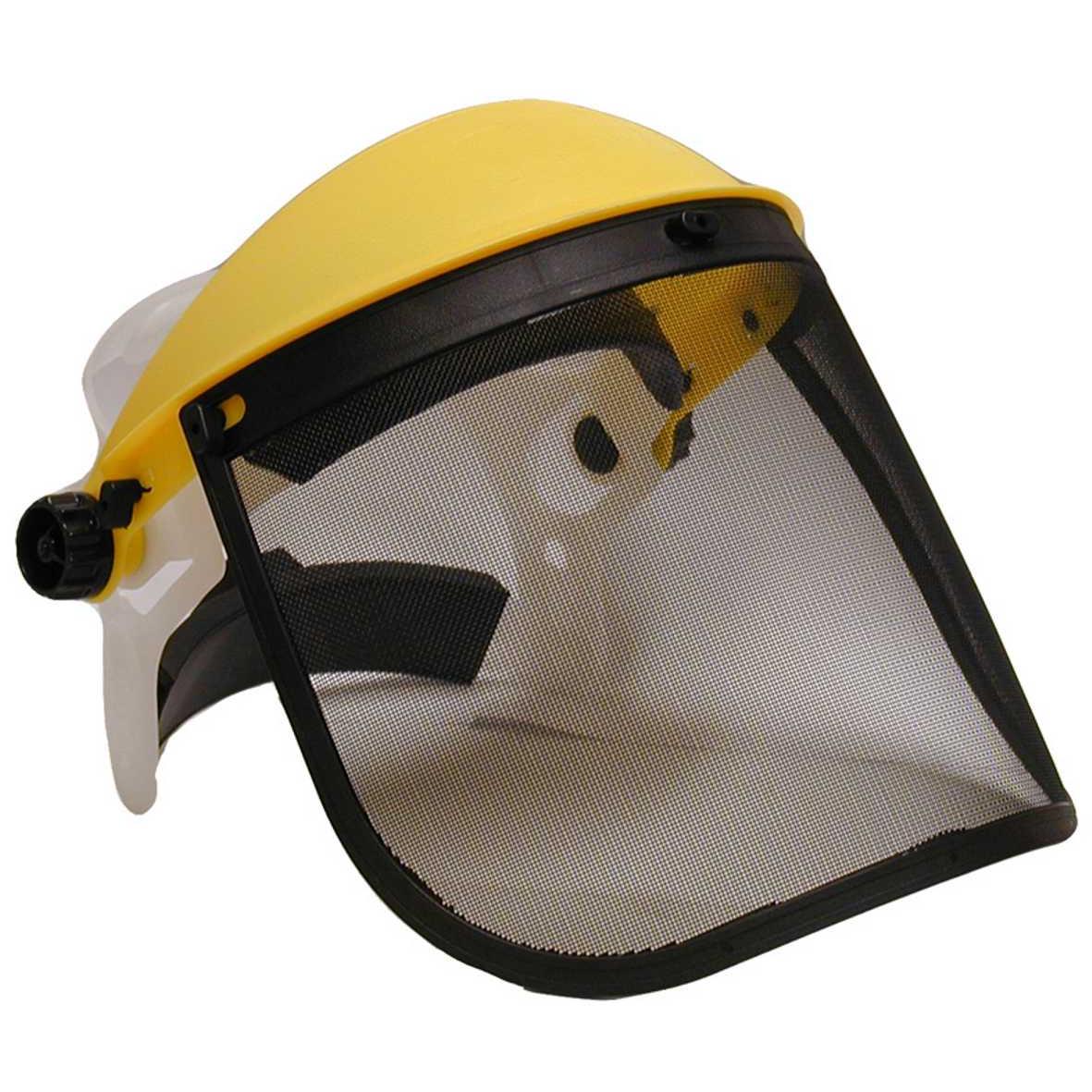 Ecran grillagée relevable avec serre tête