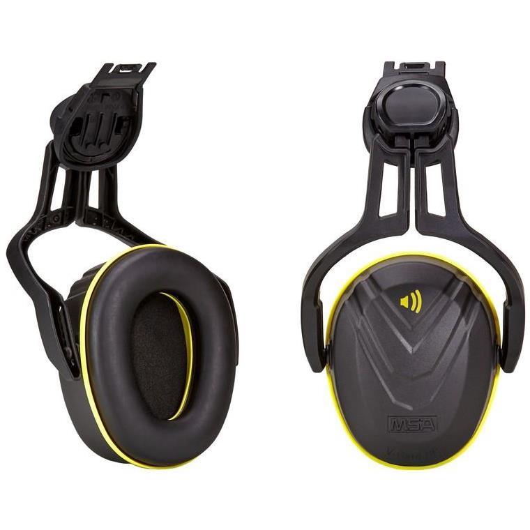 Coquilles antibruit MSA SNR 32dB pour les casques de MSA , Auboueix et Portwest