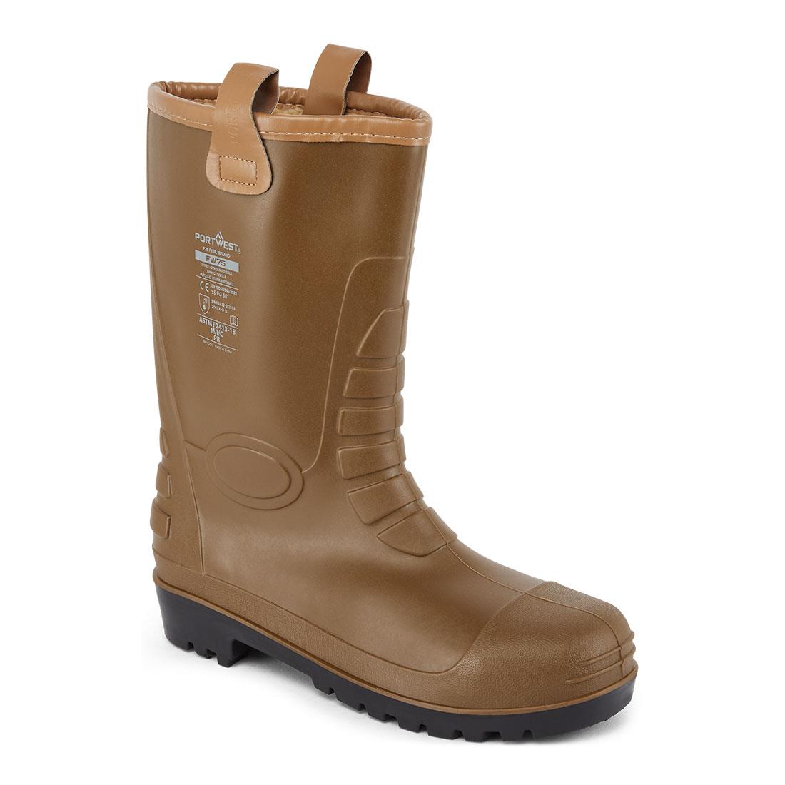 Demi-Bottes de sécurité NEPTUNE RIGGER étanche et entierement fourrée