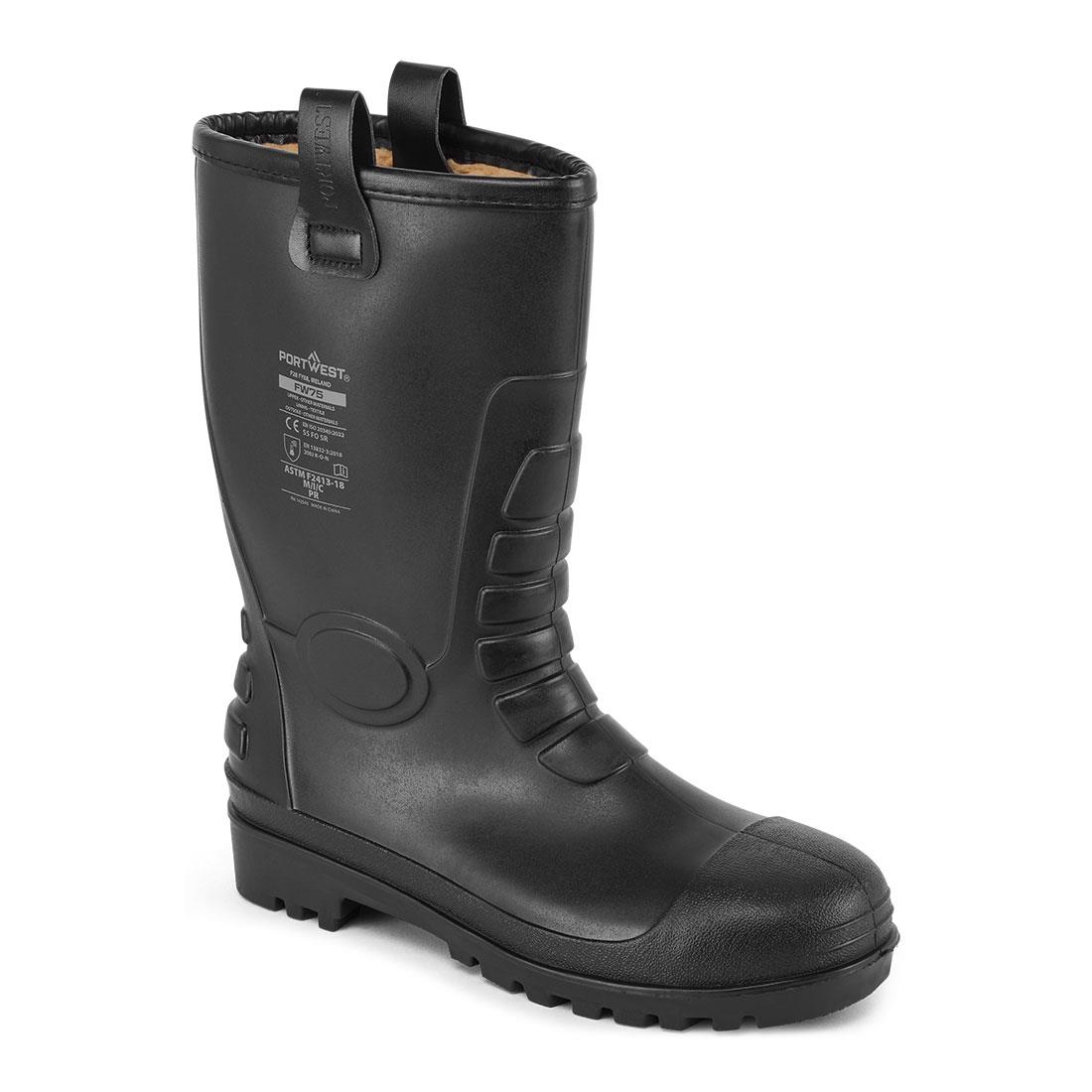 Demi-Bottes de sécurité NEPTUNE RIGGER étanche et entierement fourrée