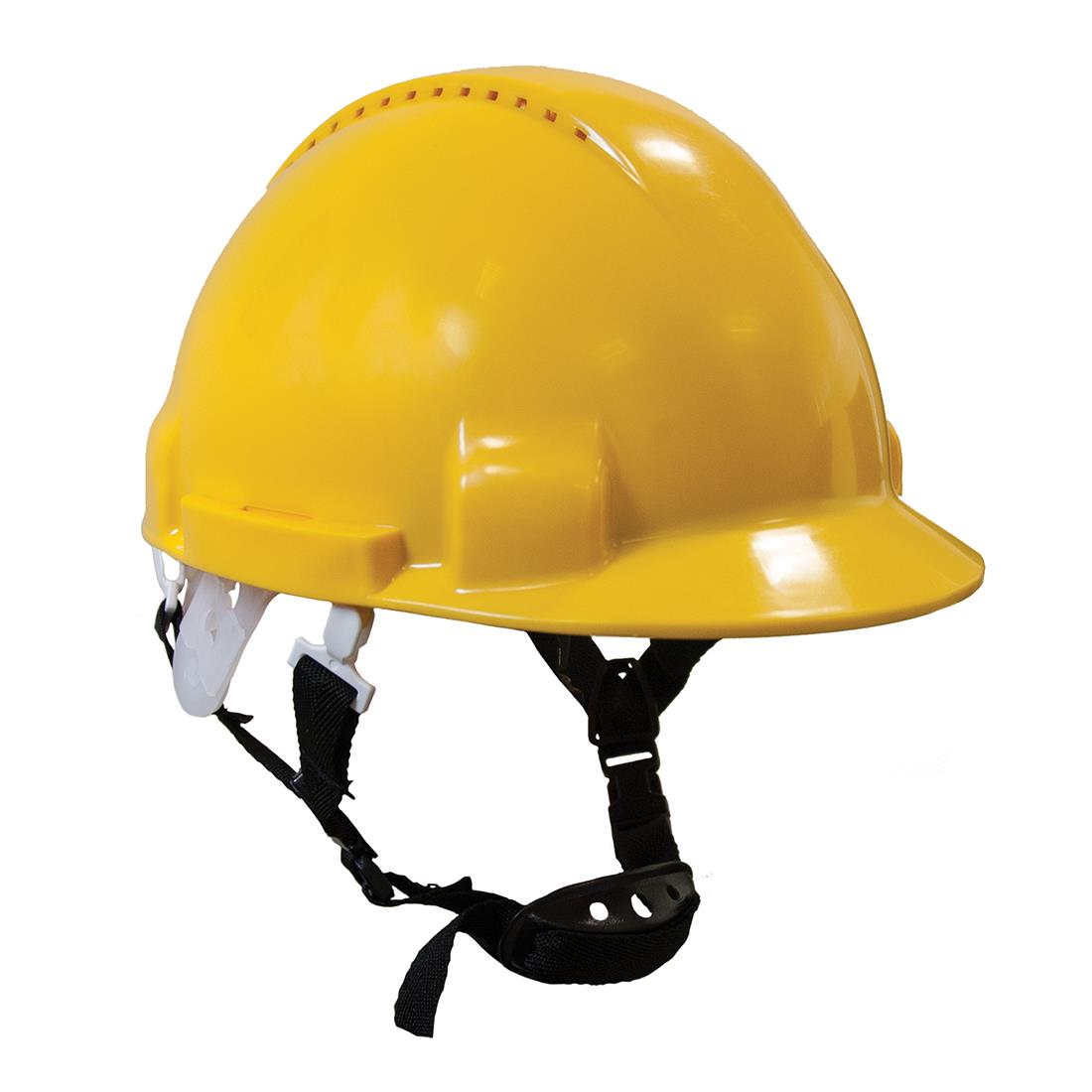 Casque monteur PW97  visière courte avec jugulaire 4 points