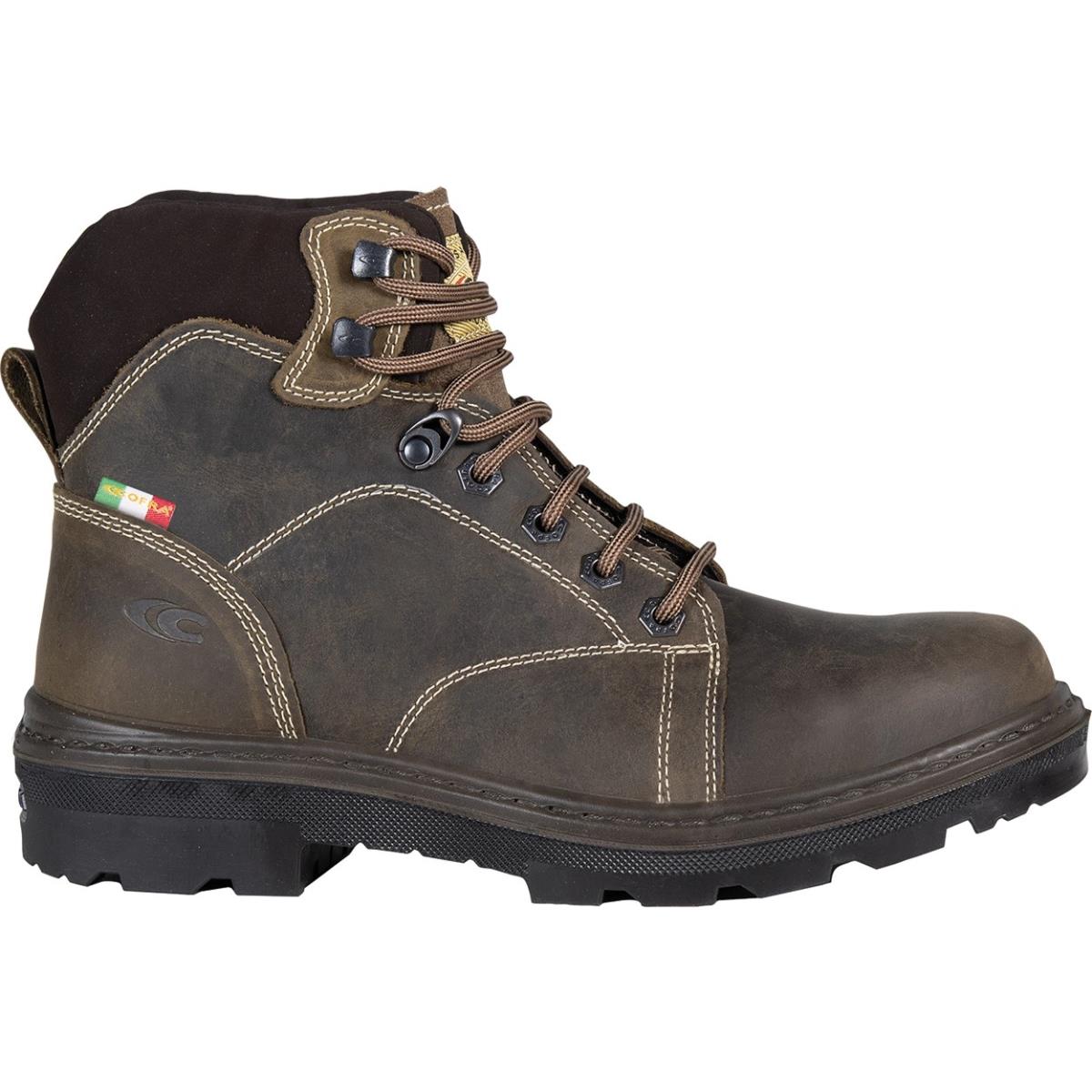 Chaussure montante LAND BIS S3S FO SRC cuir fleur hydro