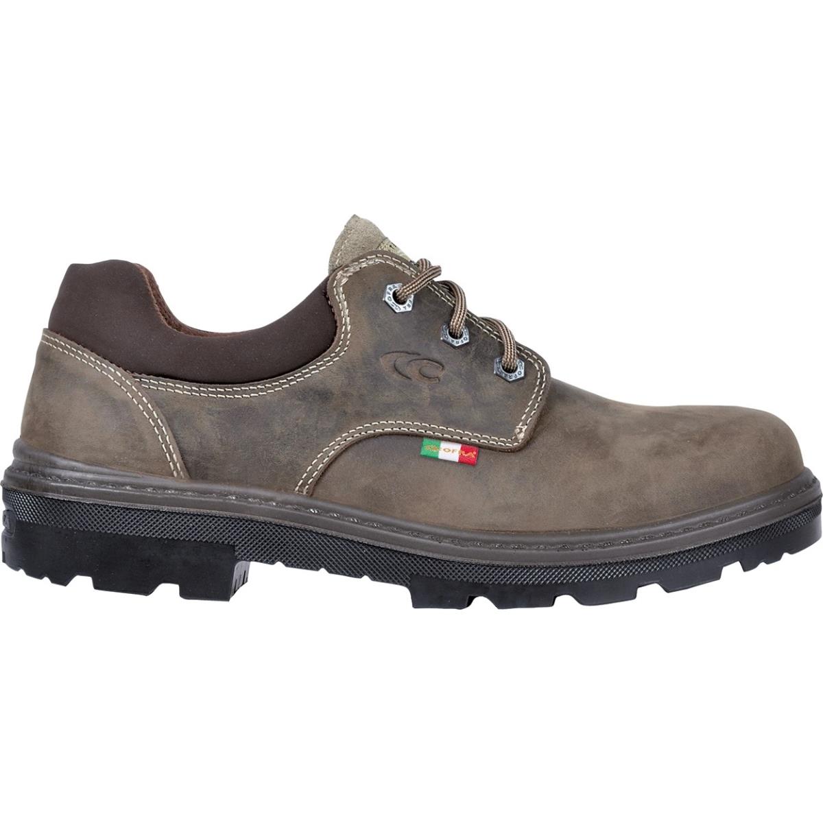 Chaussure basse sécurité mixte TEX BIS S3 cuir fleur HYDRO