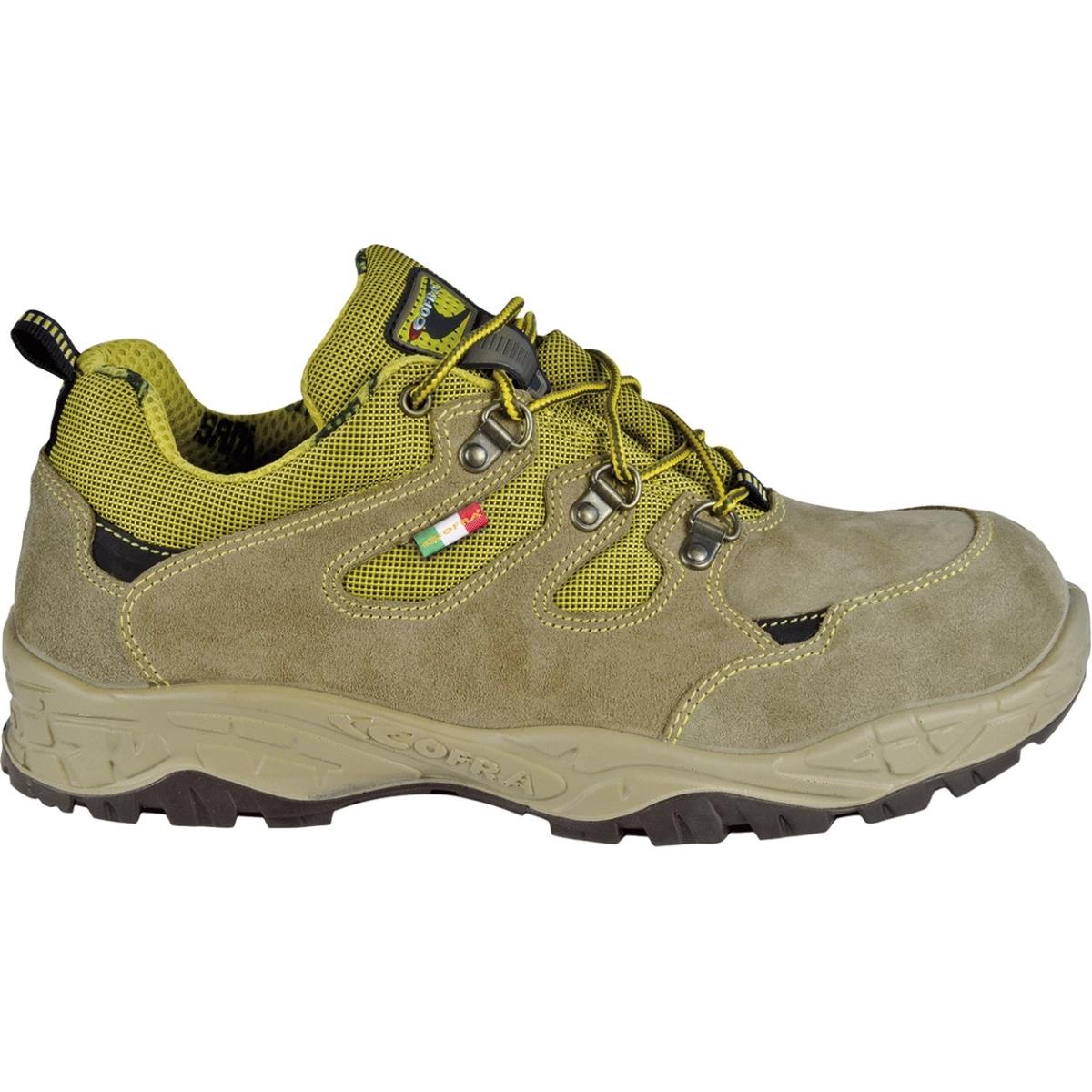 Tennis de securite WATERFALL cuir velours S1P