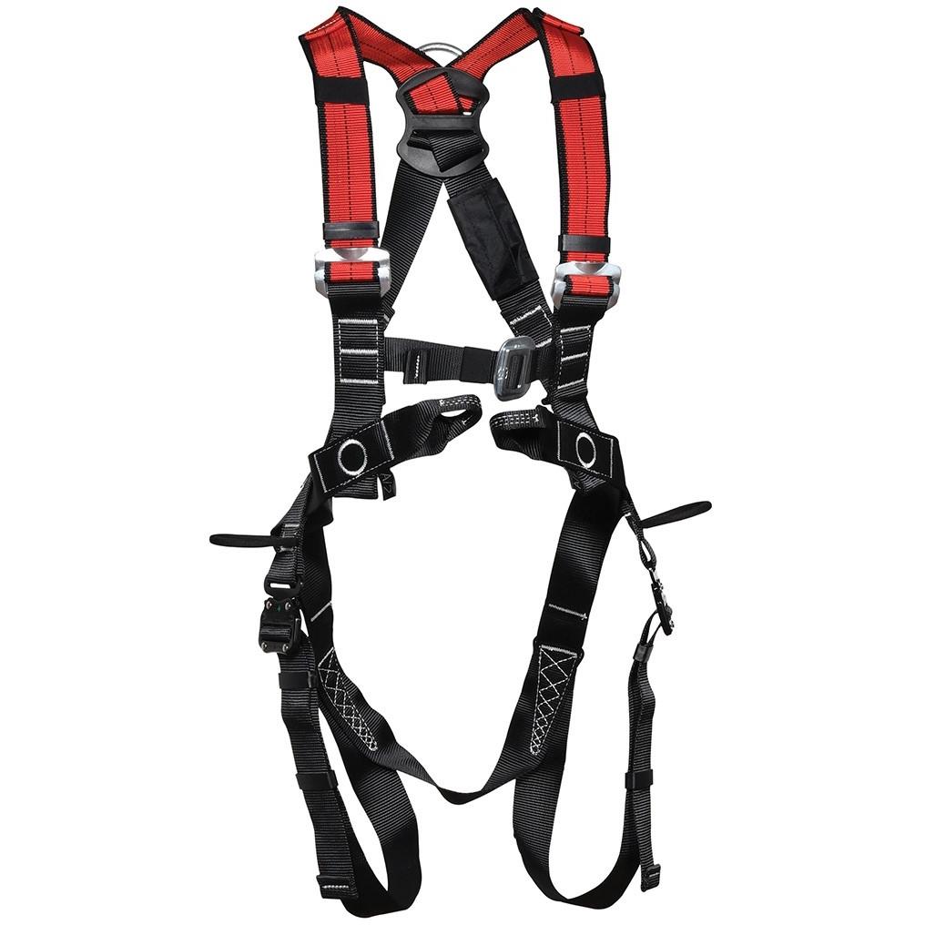 Harnais antichute ERGOTEK FAST, sangles élastiques, bouclerie auto, 2 points.