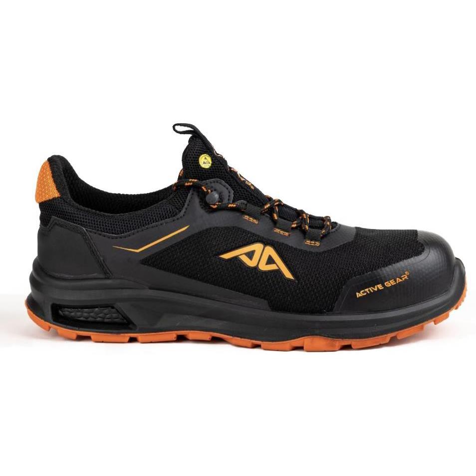 Chaussure basse de sécurité A-FIT Low Orange  ESD metal free